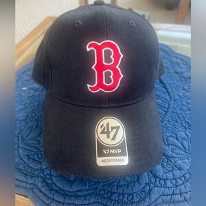 Red Sox MVP Blue Cap with Red Logo 3 Available